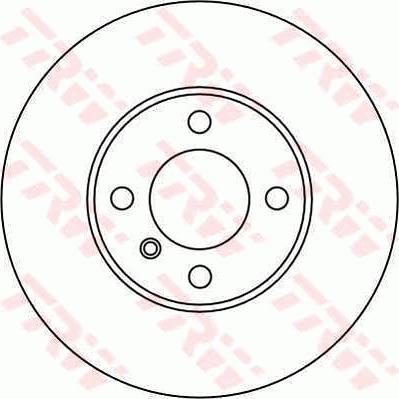 TRW DF1553 - Disc frana - allinparts.ro