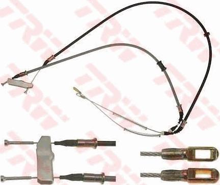 TRW GCH2086 - Cablu, frana de parcare - allinparts.ro