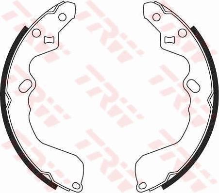 TRW GS8694 - Set saboti frana - allinparts.ro