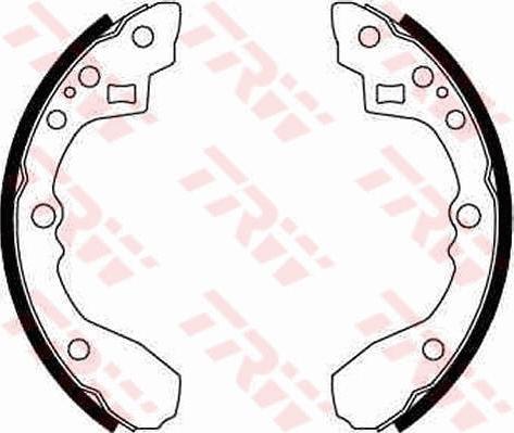 TRW GS8675 - Set saboti frana - allinparts.ro