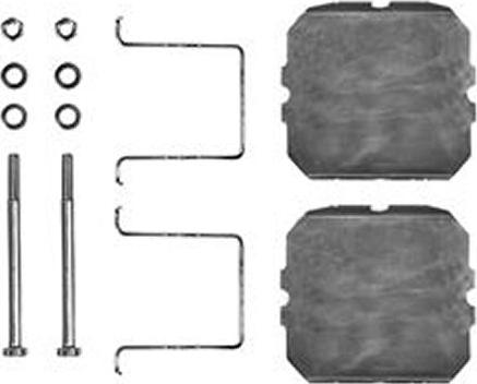 TRW PFK60 - Set accesorii, placute frana - allinparts.ro