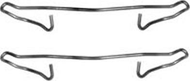 TRW PFK285 - Set accesorii, placute frana allinparts.ro