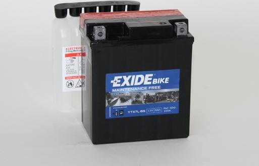 Tudor ETX7L-BS - Baterie de pornire - allinparts.ro