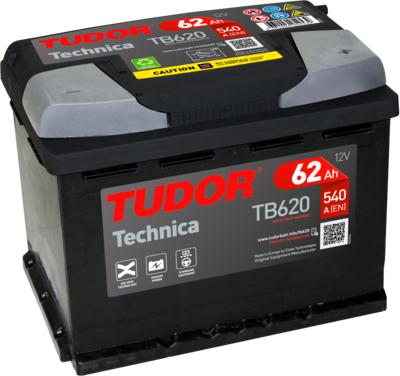 Tudor TB620 - Baterie de pornire allinparts.ro