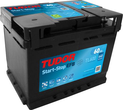 Tudor TL600 - Baterie de pornire allinparts.ro