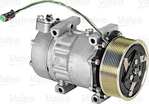 VALEO 813028 - Compresor, climatizare allinparts.ro