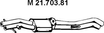 VEGAZ BS-416 - Toba esapamet intermediara - allinparts.ro