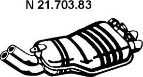 VEGAZ BS-417 - Toba esapament finala - allinparts.ro