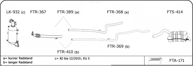 VEGAZ FT118 - Sistem de esapament allinparts.ro