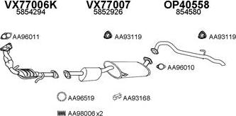 Veneporte 400426 - Sistem de esapament allinparts.ro