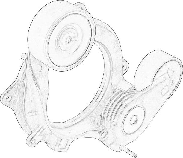 VAG 05L903305E - Set curea transmisie cu caneluri allinparts.ro