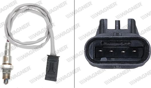 Wagner LBS00129 - Sonda Lambda - allinparts.ro