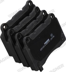 Wagner WZD1050-D - Set placute frana,frana disc allinparts.ro