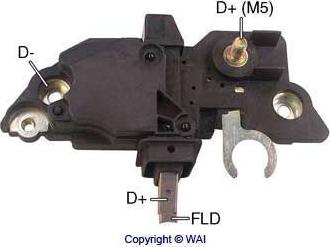 WAI IB231 - Regulator, alternator - allinparts.ro