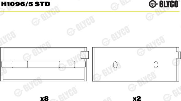 Wilmink Group WG1093916 - Set rulemt arbore cotit allinparts.ro