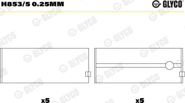 Wilmink Group WG1093148 - Set rulemt arbore cotit - allinparts.ro