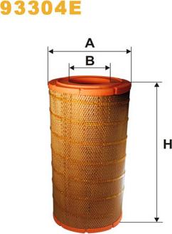 WIX Filters 93304E - Filtru aer allinparts.ro