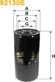 WIX Filters 92130E - Filtru ulei - allinparts.ro