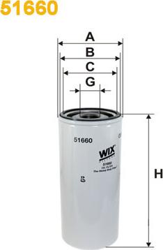 WIX Filters 51660 - Filtru ulei allinparts.ro