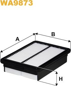 WIX Filters WA9873 - Filtru aer - allinparts.ro