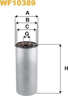 WIX Filters WF10389 - Filtru combustibil - allinparts.ro
