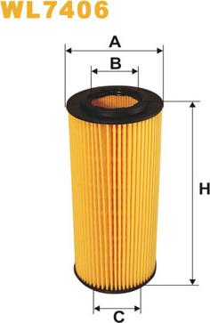 WIX Filters WL7406 - Filtru ulei - allinparts.ro