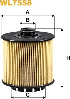 WIX Filters WL7558 - Filtru ulei allinparts.ro