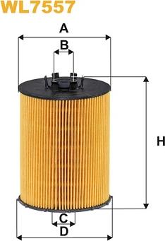 WIX Filters WL7557 - Filtru ulei - allinparts.ro