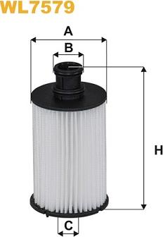 WIX Filters WL7579 - Filtru ulei allinparts.ro