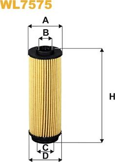 WIX Filters WL7575 - Filtru ulei - allinparts.ro