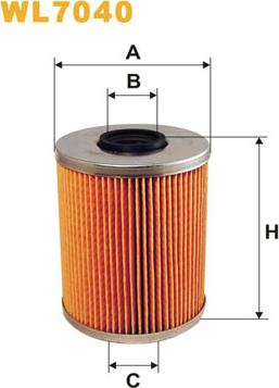 WIX Filters WL7040 - Filtru ulei - allinparts.ro