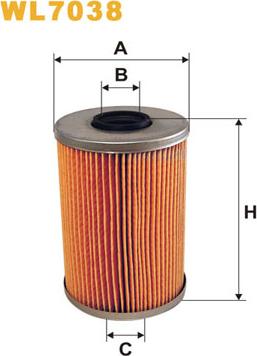 WIX Filters WL7038 - Filtru ulei allinparts.ro