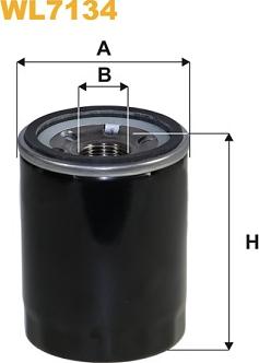 WIX Filters WL7134 - Filtru ulei allinparts.ro