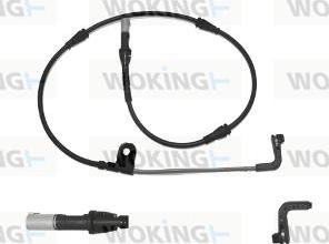 Woking 001098 - Senzor de avertizare,uzura placute de frana - allinparts.ro