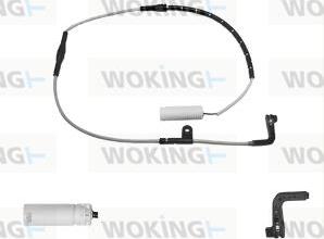 Woking 001057 - Senzor de avertizare,uzura placute de frana - allinparts.ro