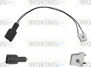 Woking 001005 - Senzor de avertizare,uzura placute de frana - allinparts.ro