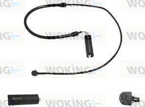Woking 001015 - Senzor de avertizare,uzura placute de frana - allinparts.ro
