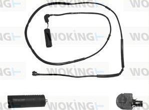 Woking 001017 - Senzor de avertizare,uzura placute de frana - allinparts.ro
