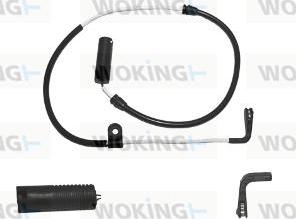 Woking 001024 - Senzor de avertizare,uzura placute de frana - allinparts.ro