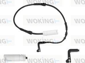 Woking 001070 - Senzor de avertizare,uzura placute de frana - allinparts.ro