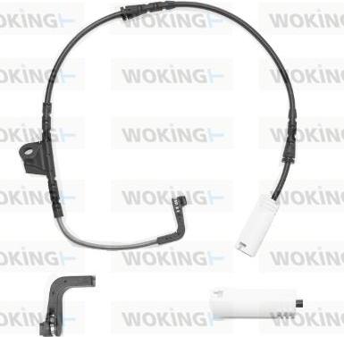 Woking 001128 - Senzor de avertizare,uzura placute de frana - allinparts.ro
