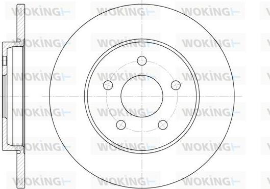 BSF 15321 - Set frana, frana disc allinparts.ro