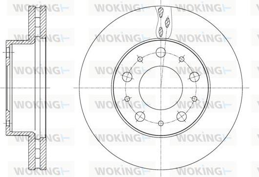 BSF 15556 - Set frana, frana disc - allinparts.ro