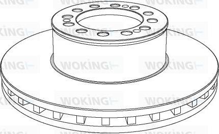 SogefiPro 215082 - Disc frana allinparts.ro