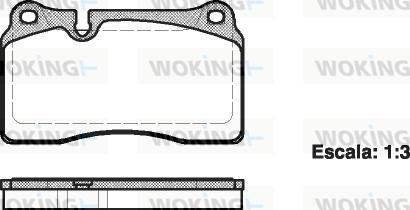 Akebono AN-4785K - Set placute frana,frana disc - allinparts.ro
