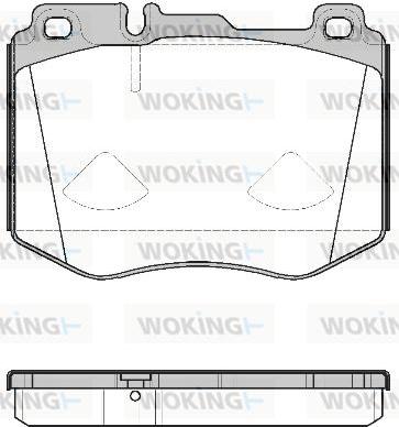 4U 37375MR - Set placute frana,frana disc - allinparts.ro