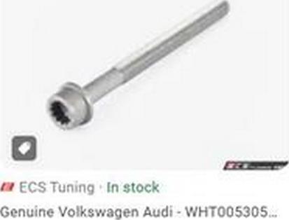 ZPY WHT005305 - Set surub, chiulasa - allinparts.ro