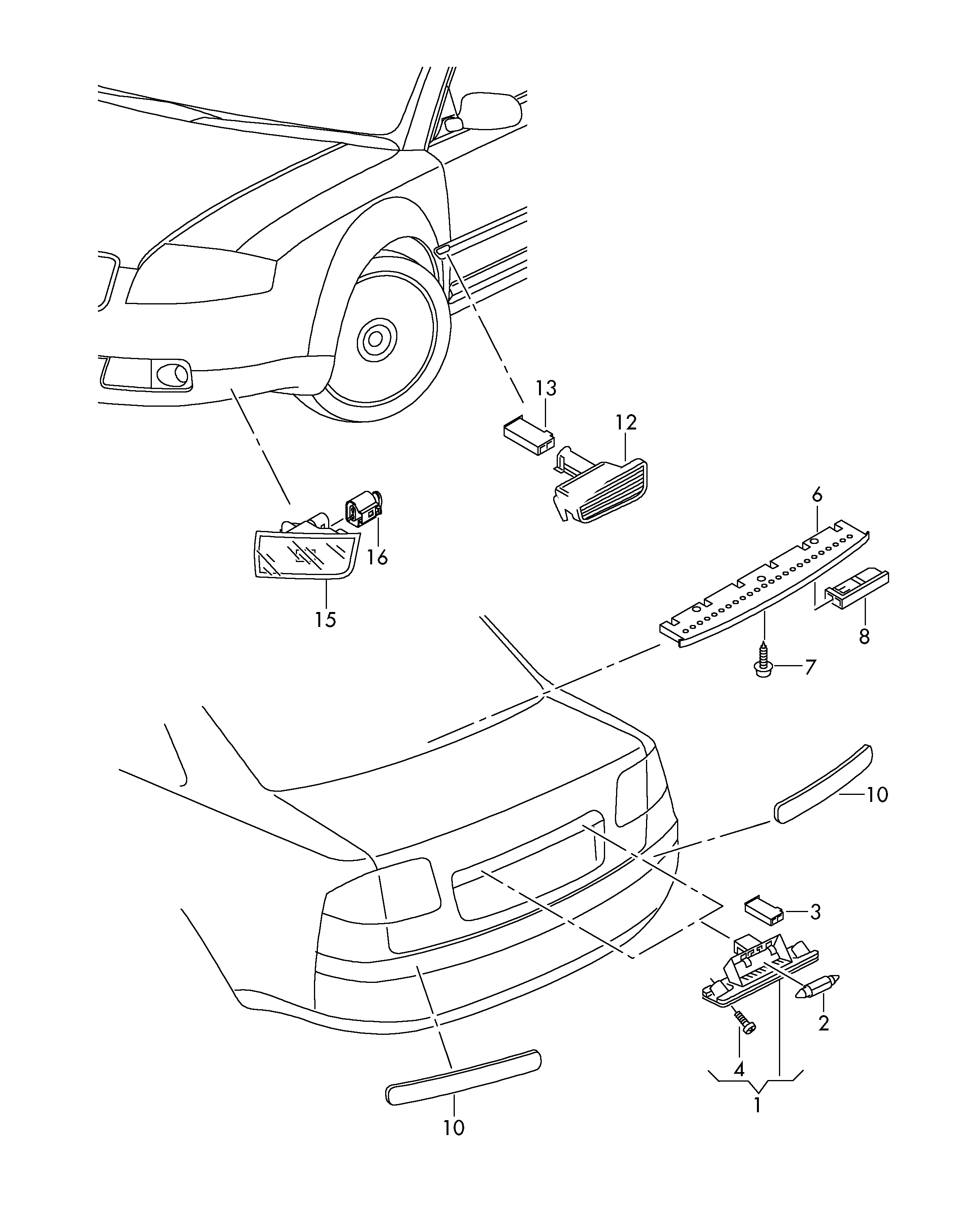 VAG N   017 753 11 - Bec, semnalizator allinparts.ro