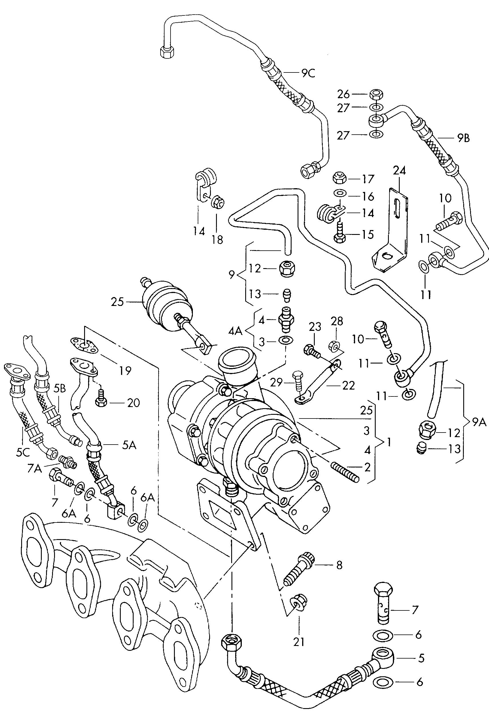VAG 028145702HX - Compresor,sistem de supraalimentare allinparts.ro