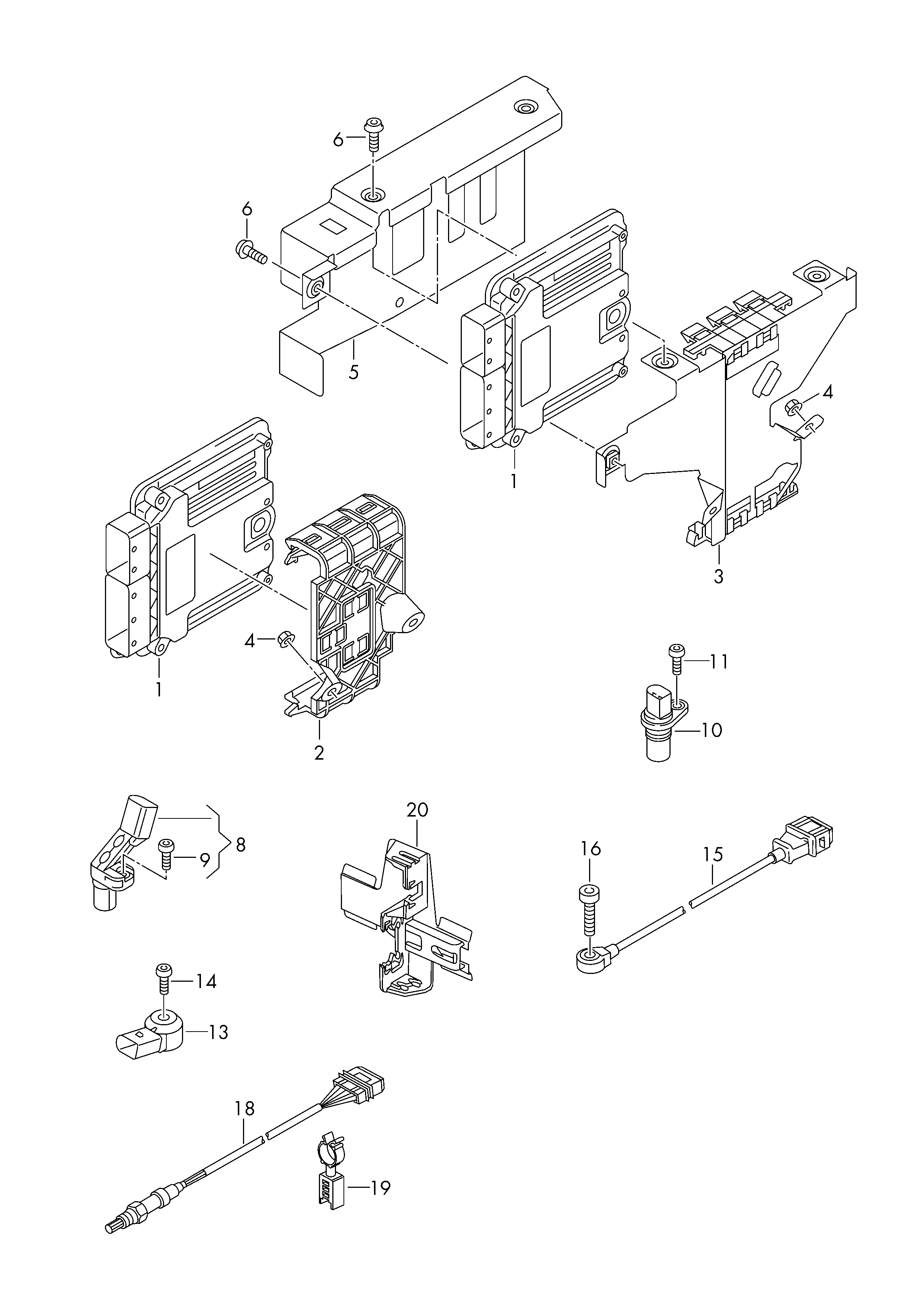 VAG 06K906262C - Sonda Lambda allinparts.ro